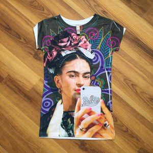 XS Frida Kahlo shirt women's 6890